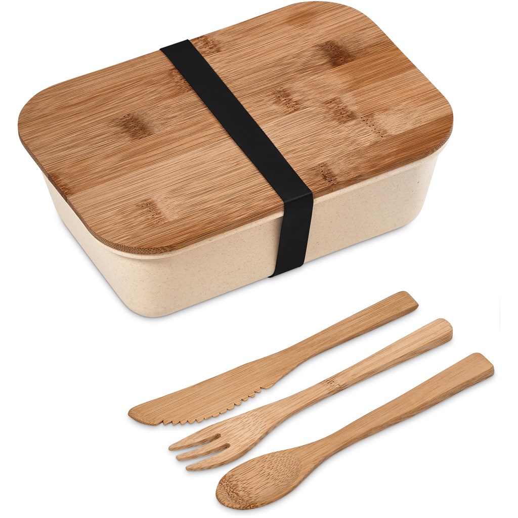 Kooshty Natura Plus Bamboo Fibre Lunch Box Set - Image 2