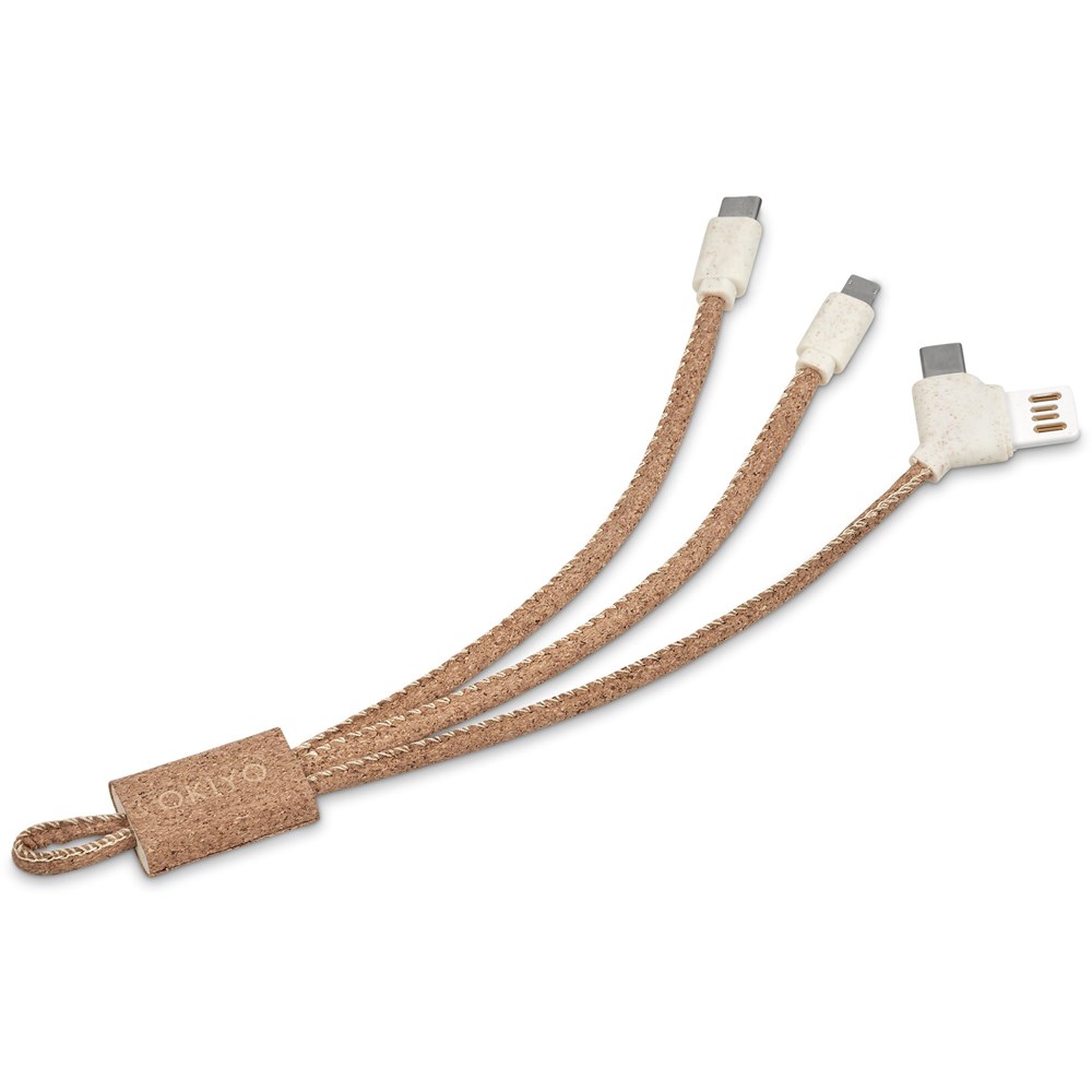Okiyo Soshin Cork Tri-Cable - Image 6