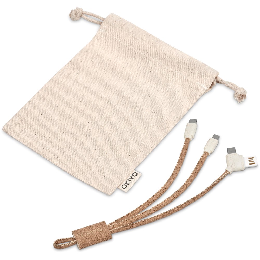 Okiyo Soshin Cork Tri-Cable - Image 7
