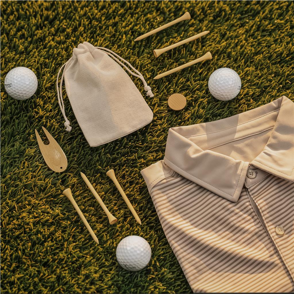 Okiyo Nikko Bamboo Golf Accessories Set - Image 4