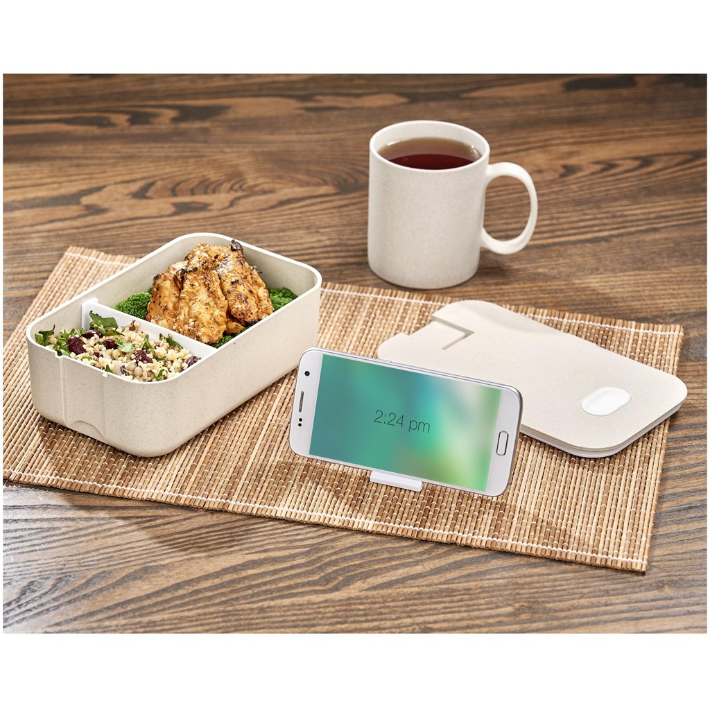 Okiyo Machi Wheat Straw Lunch Box - Image 8