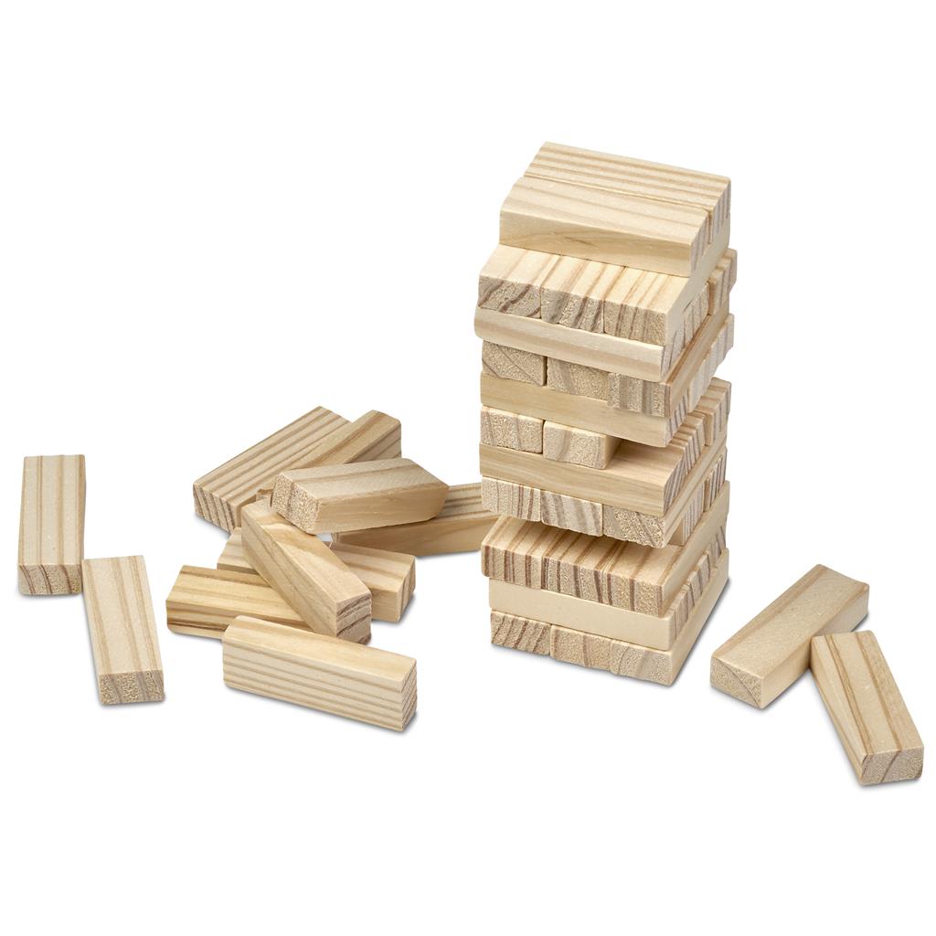 Altitude Tumble Wooden Block Tower Game - Image 4