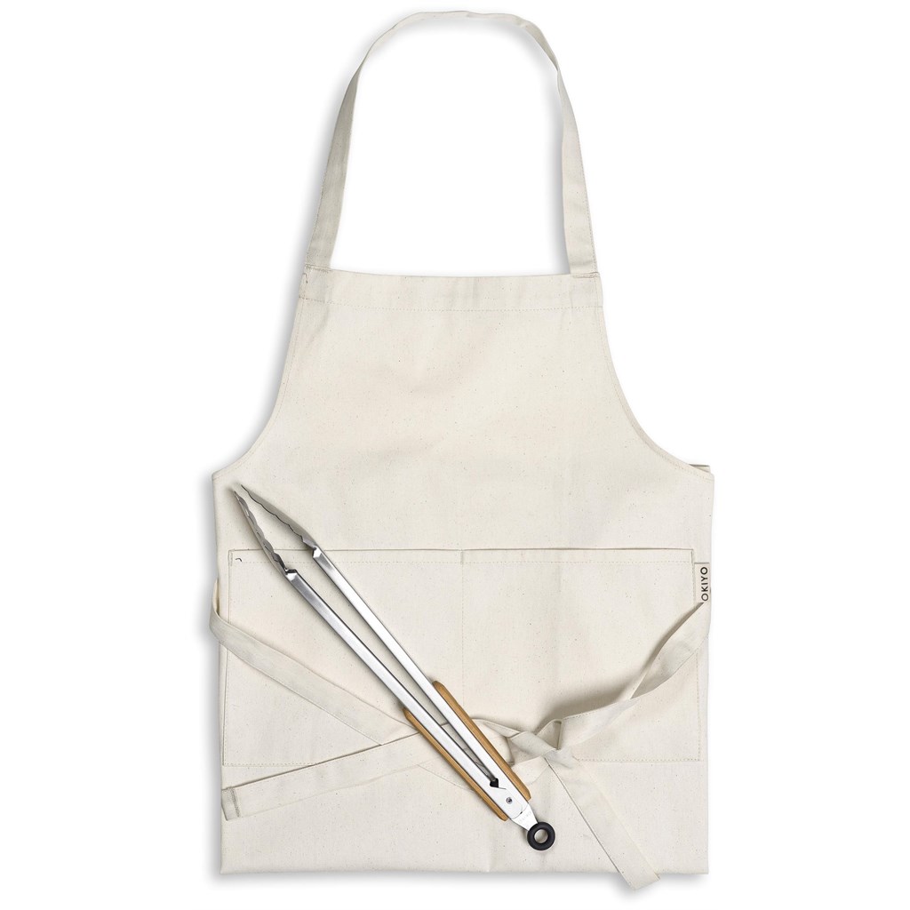 Okiyo Gohan Cotton Apron - Image 4