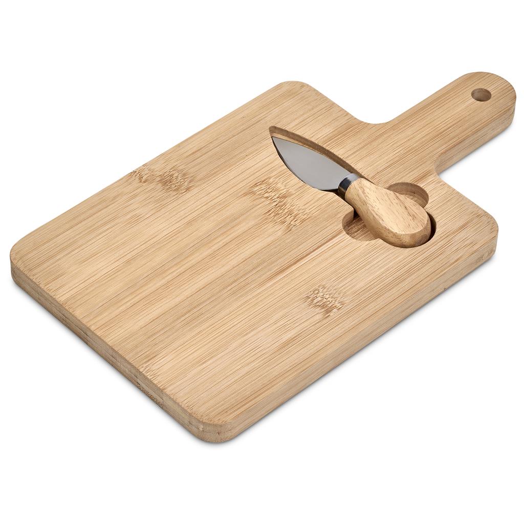 Okiyo Kanteika Bamboo Cheese Board Set - Image 3