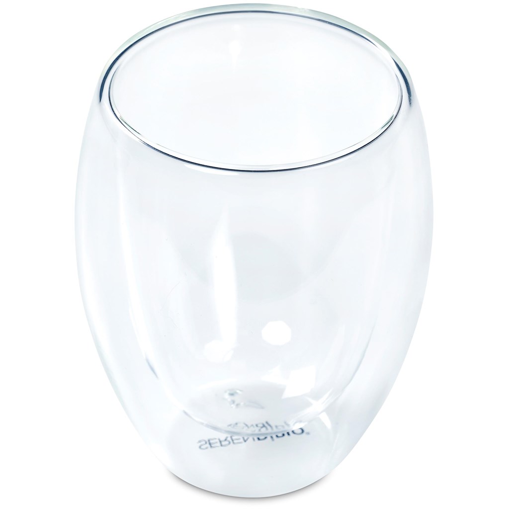 Serendipio Lorenzo Glass Double-Wall Cup - 350ml - Image 6