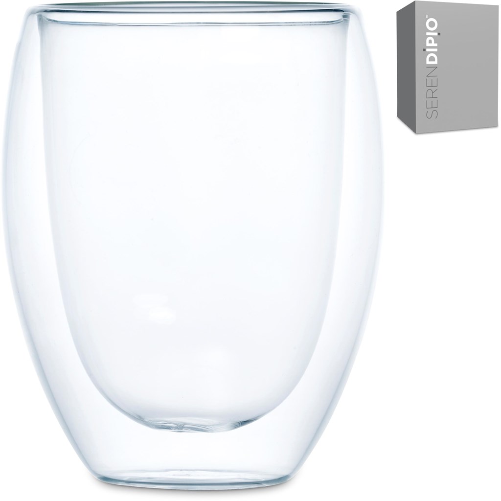 Serendipio Lorenzo Glass Double-Wall Cup - 350ml - Image 3