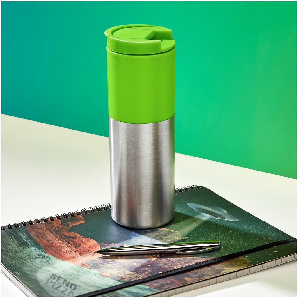 Kooshty Typhoon Stainless Steel & Plastic Double-Wall Tumbler - 450ml - Image 7