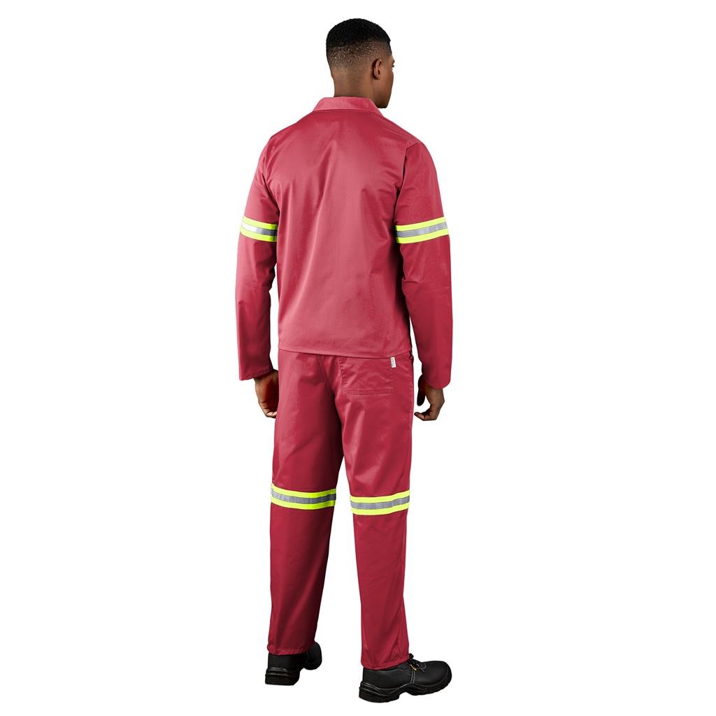 Trade Polycotton Conti Suit - Reflective Arms & Legs - Yellow Tape - Image 10