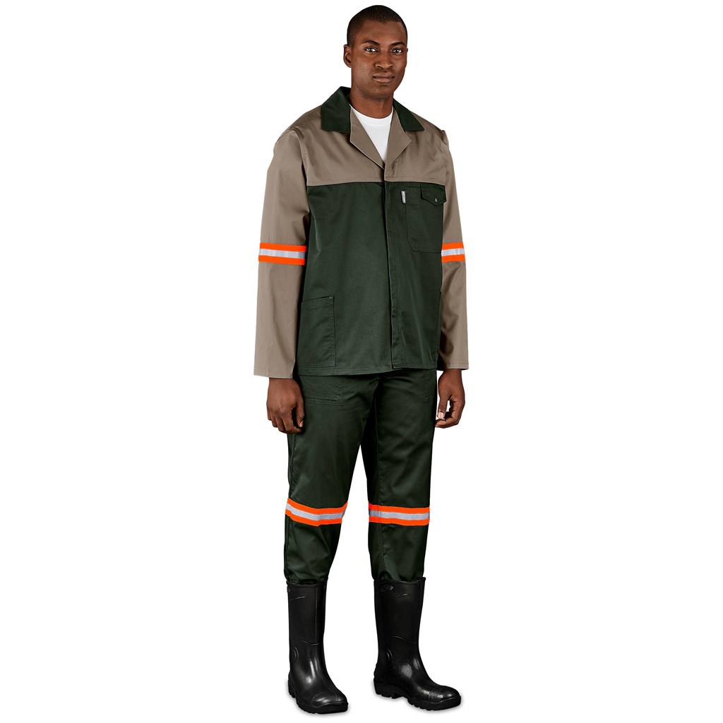 Site Premium Polycotton Pants - Reflective Legs - Orange Tape - Image 7