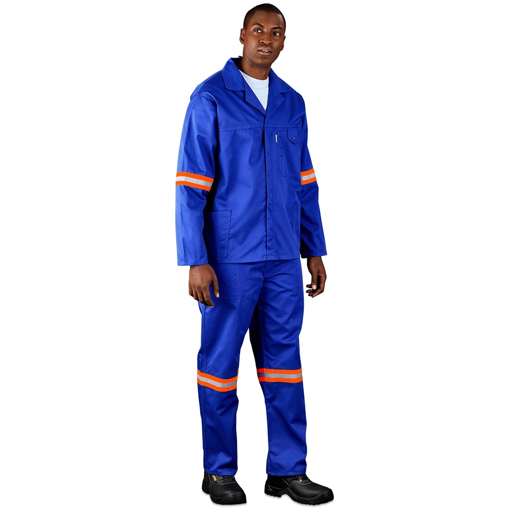Site Premium Polycotton Pants - Reflective Legs - Orange Tape - Image 3