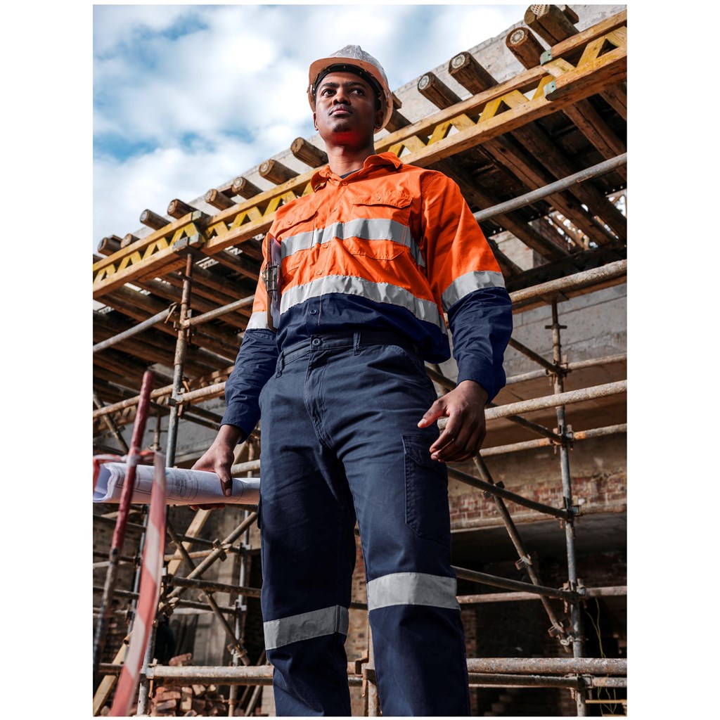Access Vented Two-Tone Reflective Work Shirt - Image 3