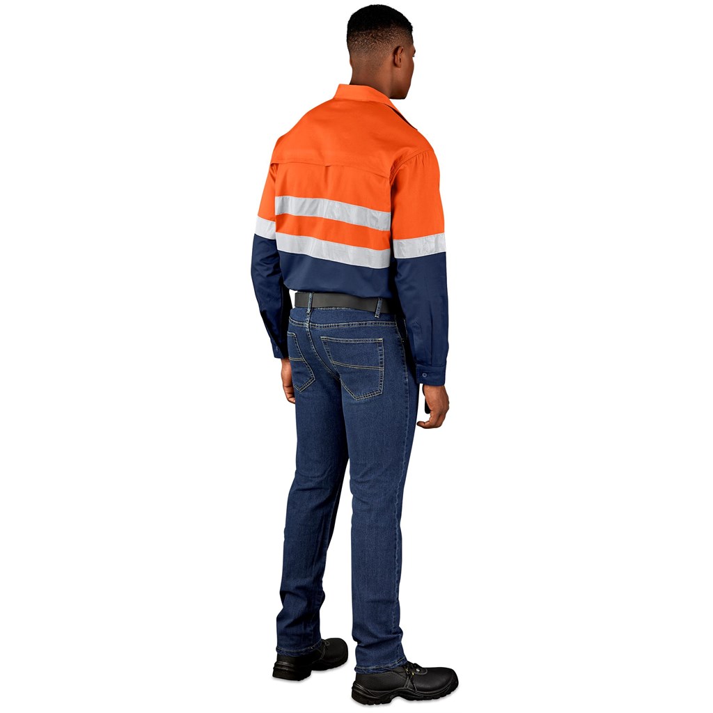 Access Vented Two-Tone Reflective Work Shirt - Image 10