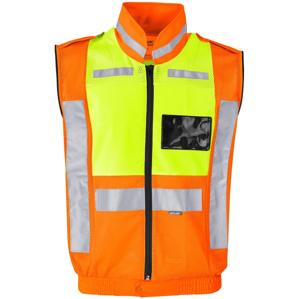Metro Two-Tone Hi-Viz Reflective Zip-Off Jacket - Image 5