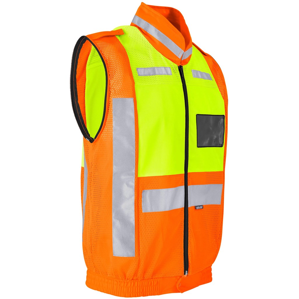 Metro Two-Tone Hi-Viz Reflective Zip-Off Jacket - Image 10