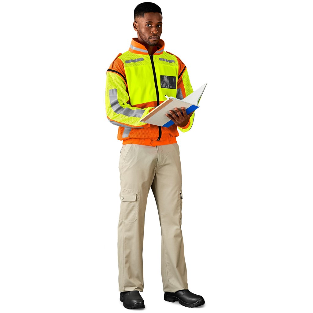 Metro Two-Tone Hi-Viz Reflective Zip-Off Jacket - Image 15
