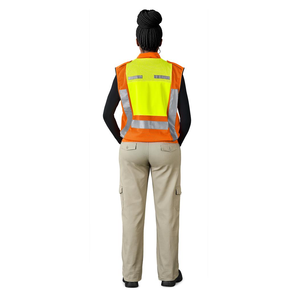 Metro Two-Tone Hi-Viz Reflective Zip-Off Jacket - Image 12