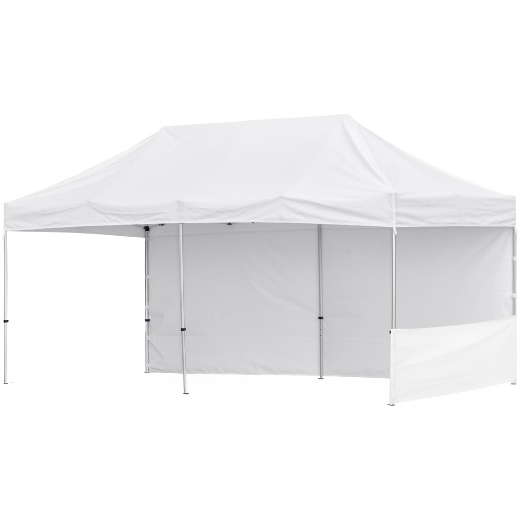 Ovation Sublimated Gazebo 6m X 3m - 1 Short Half-Wall Skin - 1 Long Full-Wall Skin - Image 9