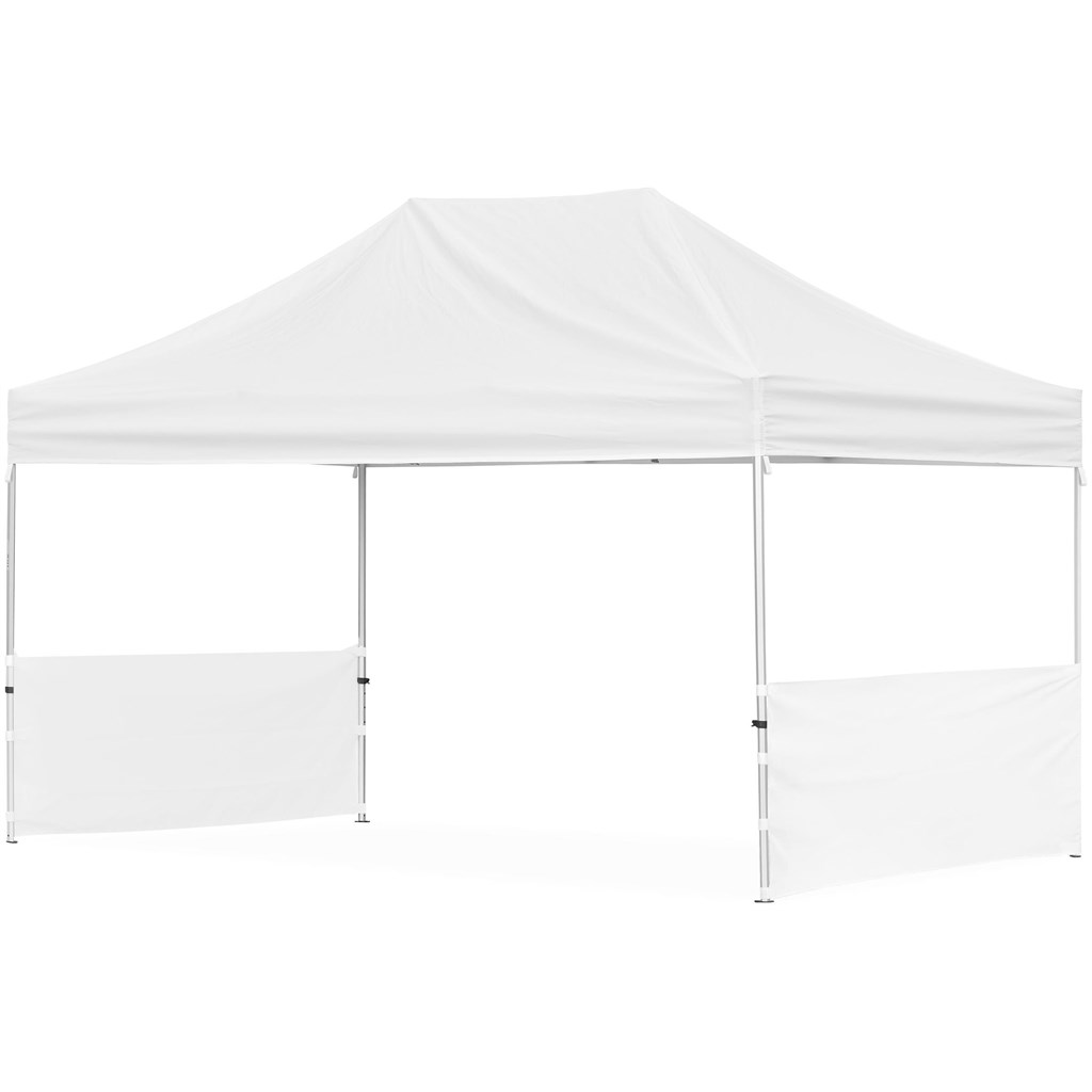 Ovation Sublimated Gazebo 4.5m X 3m - 2 Short Half-Wall Skins - Image 4