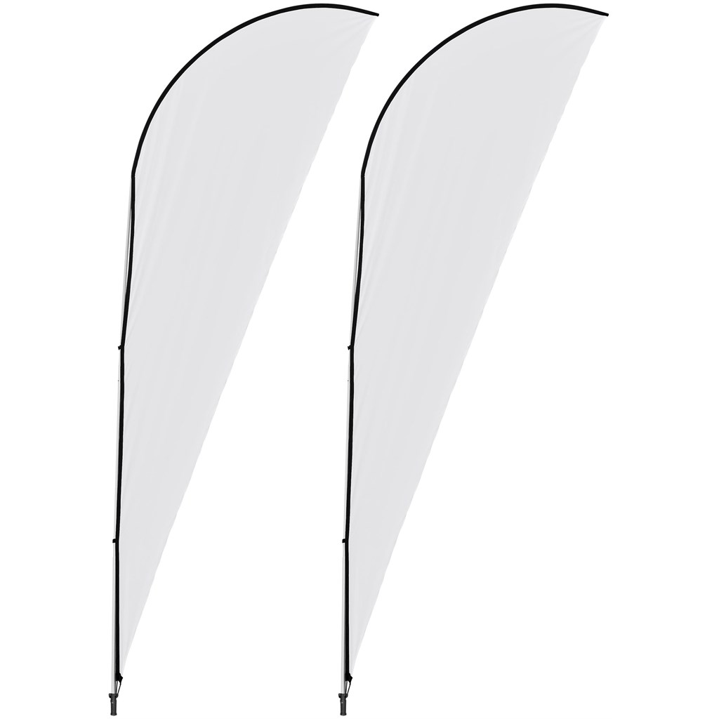 Legend 4m Sharkfin Flying Banner (Set of 2) - Image 3