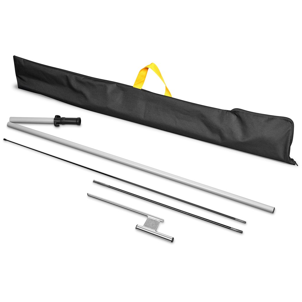 Legend 2M Sublimated Sharkfin Double-Sided Flying Banner - 1 complete unit - Image 3