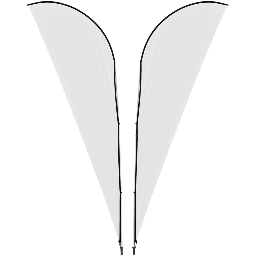 Legend 4M Sublimated Sharkfin Double-Sided Flying Banner - 1 complete unit - Image 6