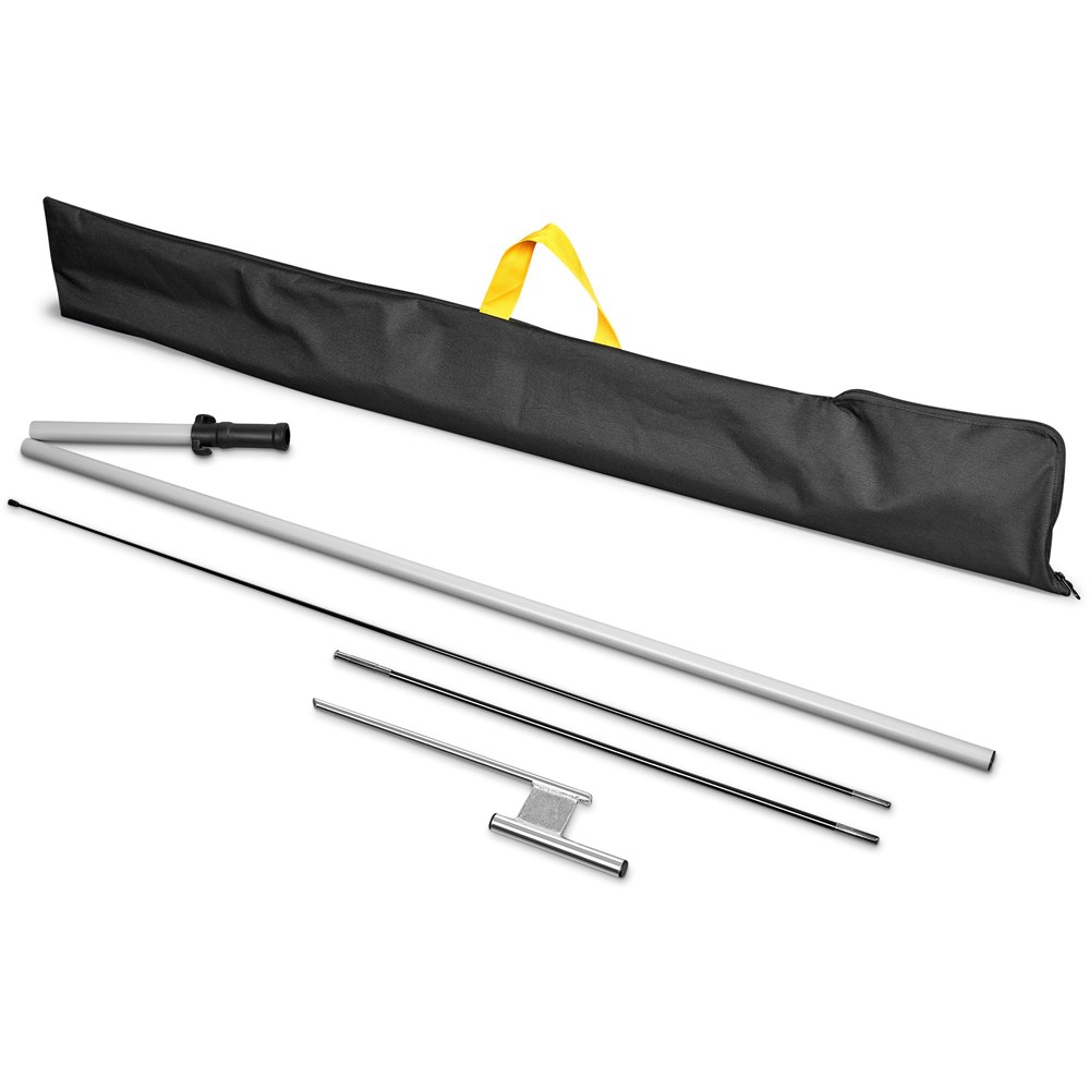 Legend 2M Sublimated Arcfin Double-Sided Flying Banner - 1 complete unit - Image 4