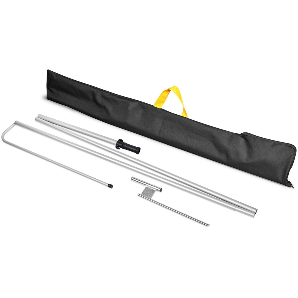 Legend 3M Sublimated Telescopic Double-Sided Flying Banner - 1 complete unit - Image 4