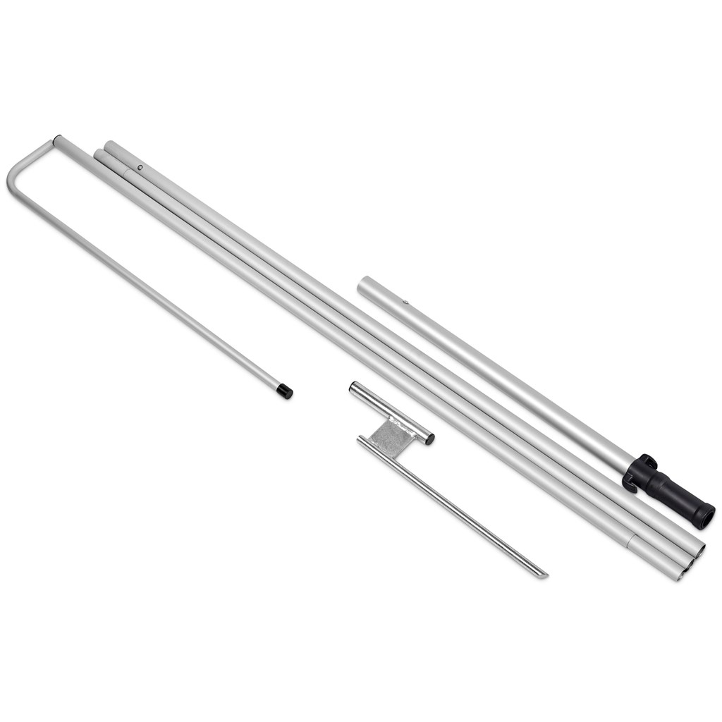 Legend 4M Sublimated Telescopic Double-Sided Flying Banner - 1 complete unit - Image 4