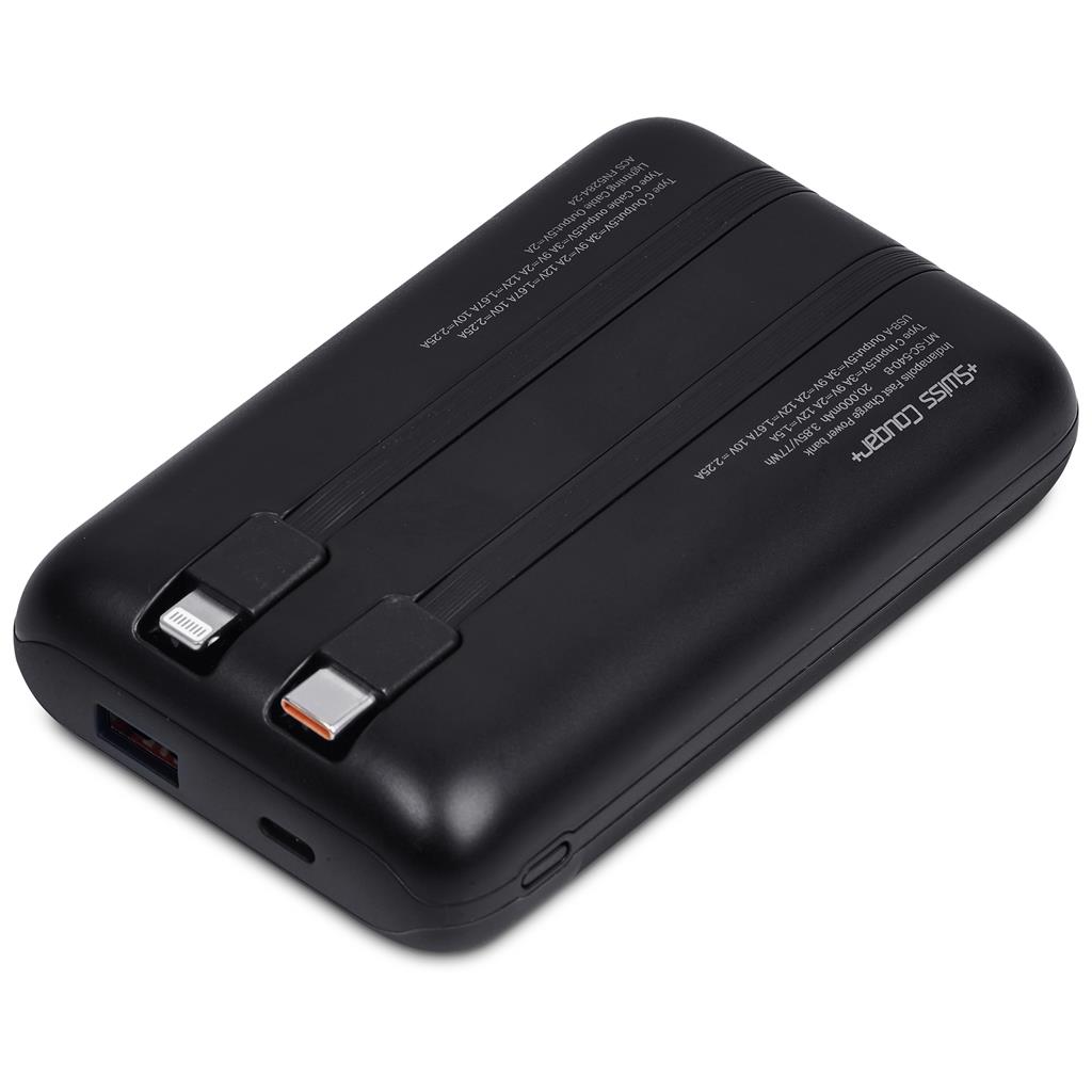 Swiss Cougar Indianapolis Fast Charge 22.5W Power Bank - 20 000mAh - Image 2
