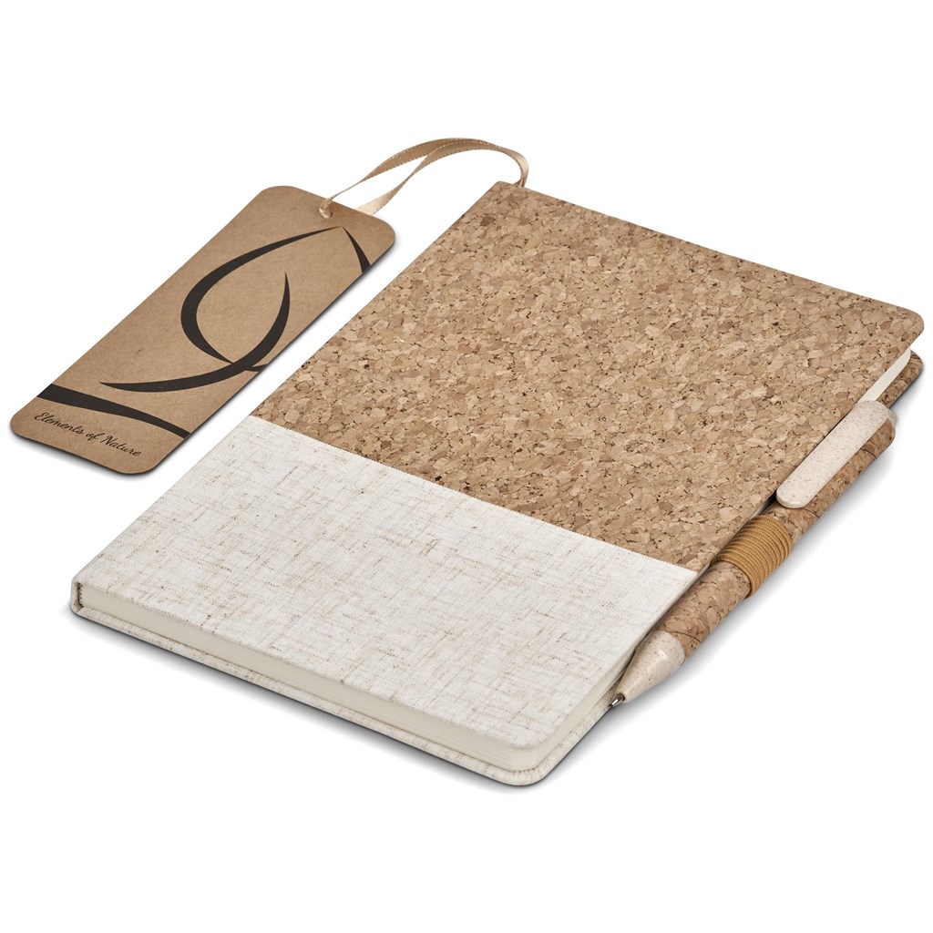 Okiyo Cardon Cork Notebook & Pen Set - Image 2