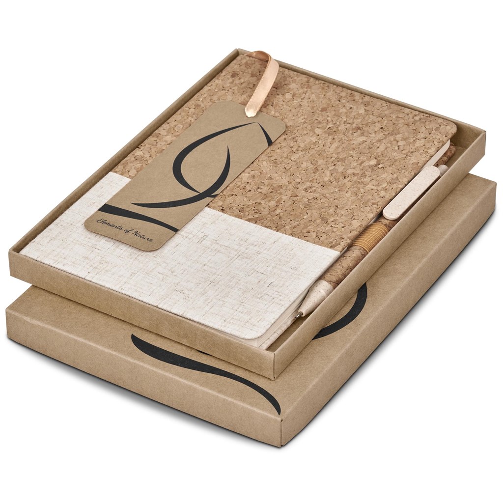 Okiyo Cardon Cork Notebook & Pen Set - Image 7