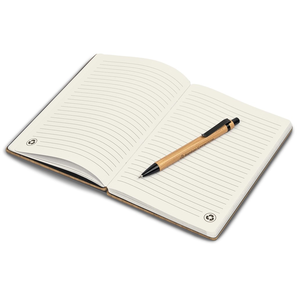 Okiyo Yahari Bamboo Notebook & Pen Set - Image 10