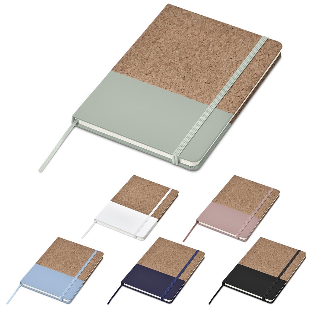 Okiyo Denki Cork A5 Hard Cover Notebook - Image 3