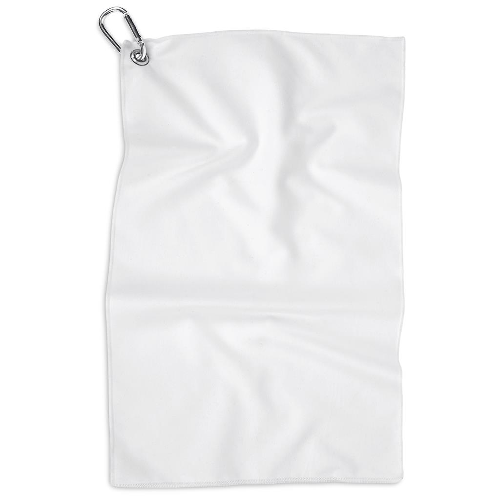 Hoppla Clubhouse Golf Towel - Single Sided Branding - Image 2