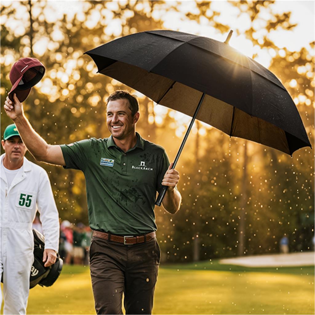 Alex Varga Taranis Auto-Open Golf Umbrella - Image 9