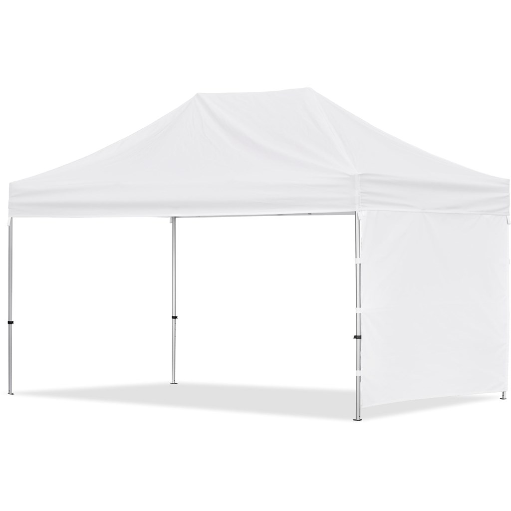 Coated Steel Sublimated Gazebo 4.5m x 3m - 1 Short Full-Wall Skin - Image 4