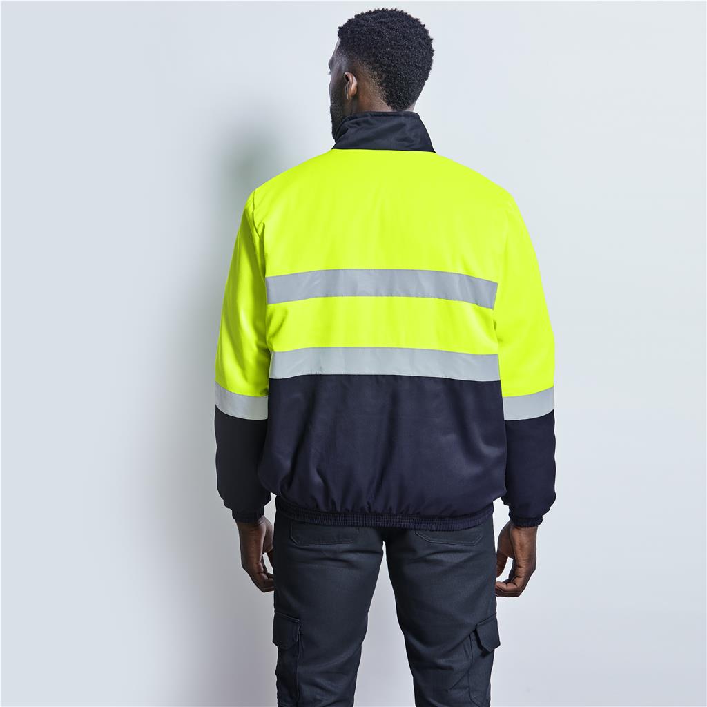Foundation Hi-Viz Padded Jacket - Image 4