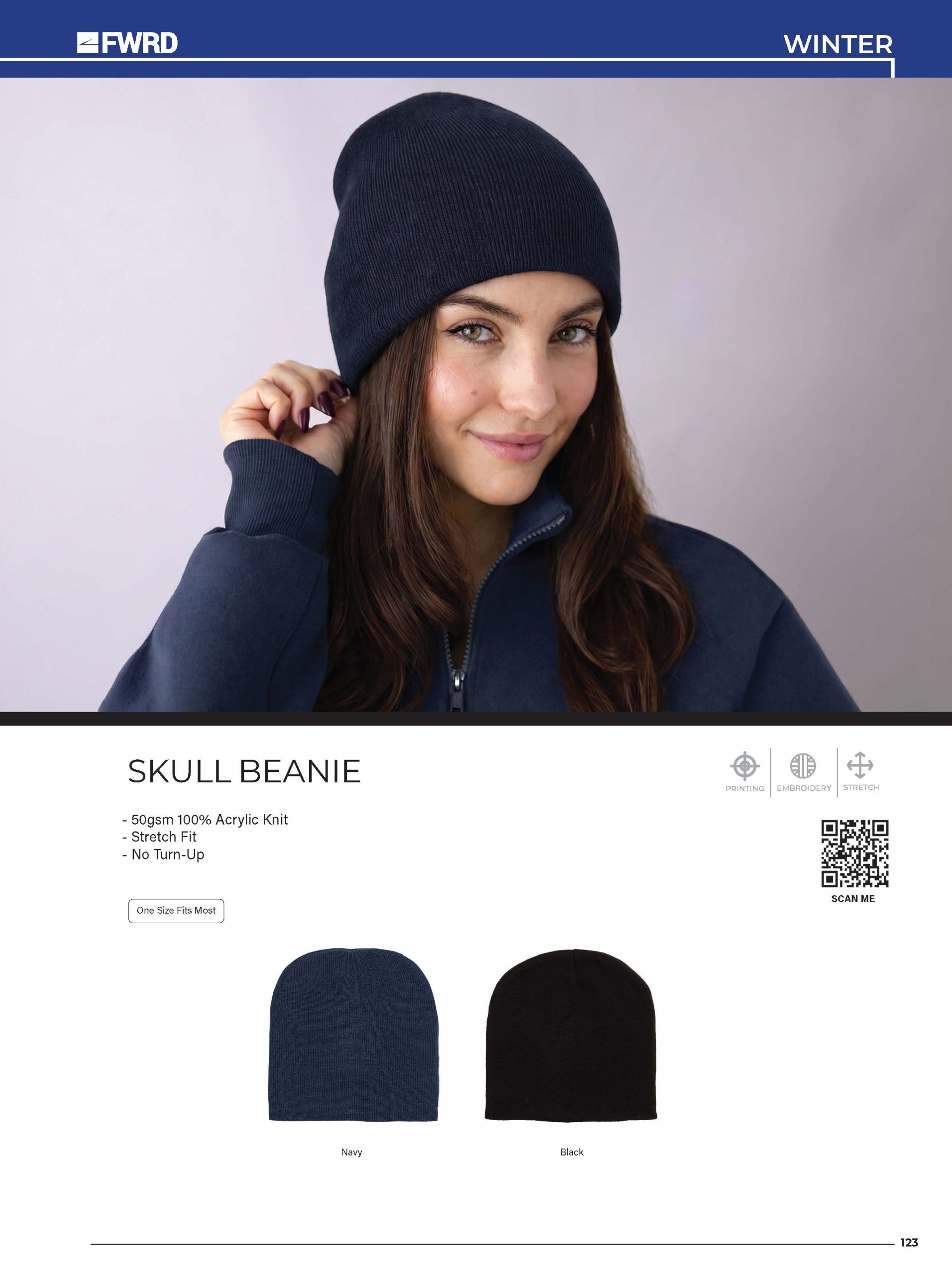 Skull Beanie - Image 2