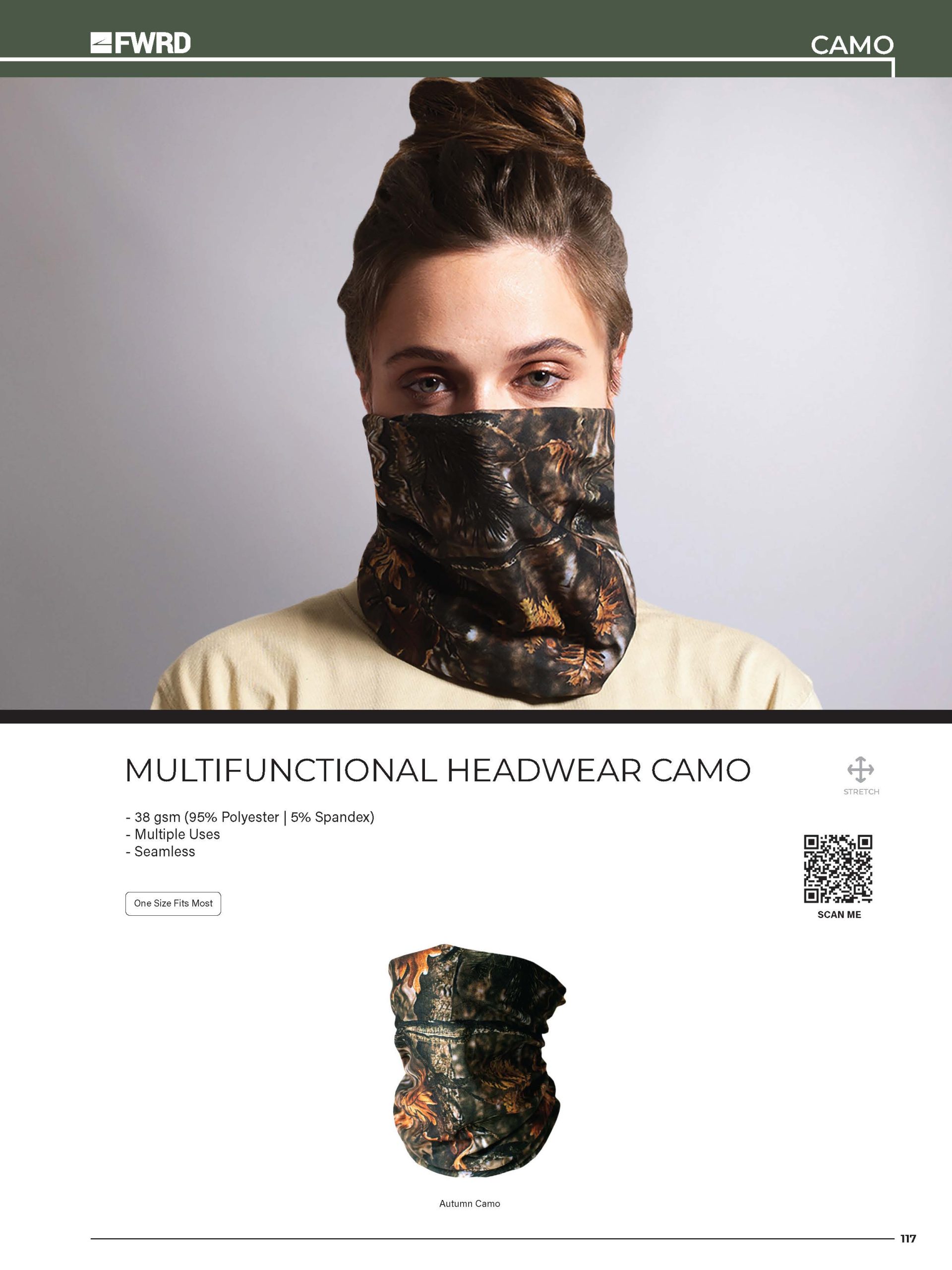 Multifunctional Headwear Camo - Image 2