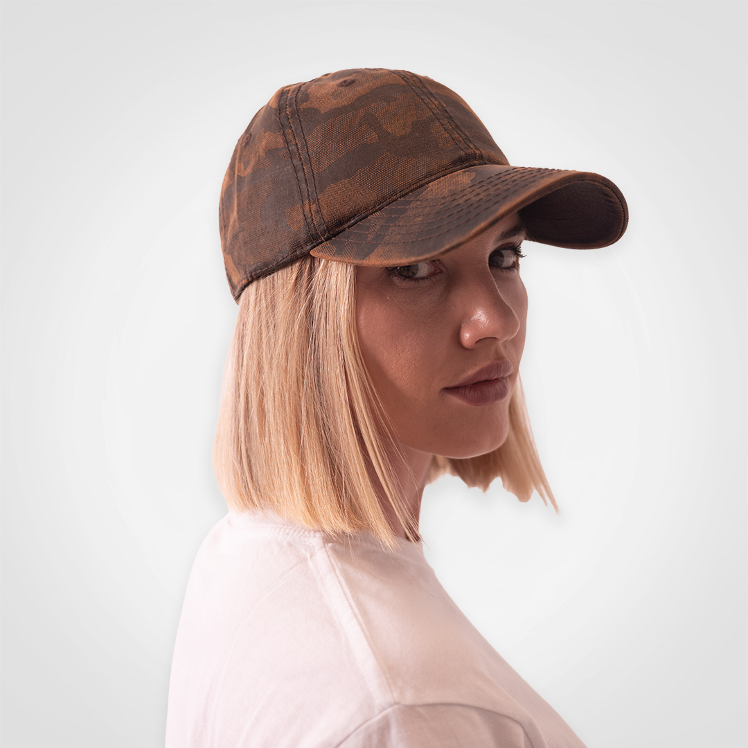 Oilskin Camo Cap